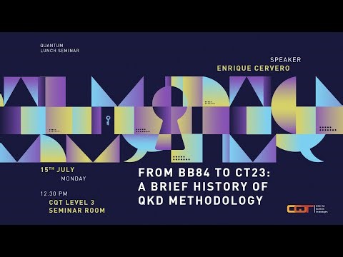 From BB84 to CT23: A brief history of QKD methodology