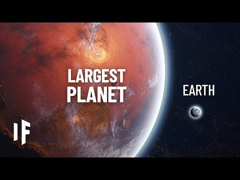 What If Earth Was As Big As These Planets?