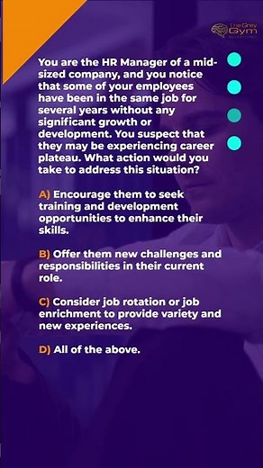 SHRM CP & SCP Test Prep | Question 40 #shrm #hr #humanresources #humanresourcestips