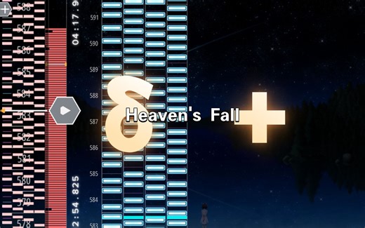 [手元]你以为Rachel会写300切，但他写的是200大乱[malody]Heaven's Fall acc 96 