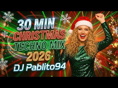 🎄🔥 Christmas MEGA MIX 2026 (30 MIN) – DJ Pablitto94 Techno Club Remix | Best Xmas EDM Party Set