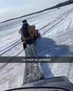 151K views · 903 reactions | No track? No problem! Let's ride anyway! 落 | Snowmobile | Facebook