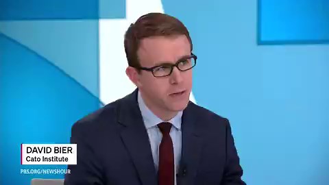 President Trump often touts a sharp drop in illegal entries to the U.S., but a study from the Cato Institute shows legal immigration has fallen even more dramatically, with 132,000 fewer people being admitted per month through legal pathways.@ElizLanders speaks to @David_J_Bier for more.