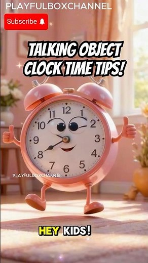 Funny Talking AI Object Clock Teaches Fun Time Habits #shortsfeed #clock #ai