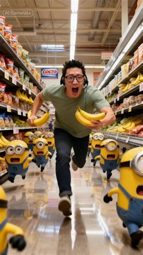 Bananananananananana 🤣🤣🤣 #ai #fypシ #myke #banana #funny