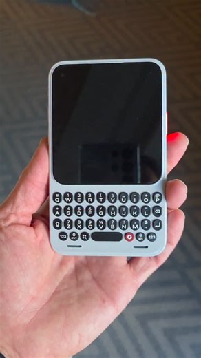 Rich DeMuro on Instagram: "BE HONEST: Do you still miss your BlackBerry? This is the Clicks Communicator. They’re known for snap-on keyboards, but now they’ve gone all in with a full phone. It’s a very thoughtful design. You get a real physical keyboard, headphone jack, microSD card slot, physical SIM slot, MagSafe on the back, and swappable covers. It’s mostly meant as a secondary device, but if you don’t care much about photos, this could be all you need. $400 on preorder $500 at launch in lat