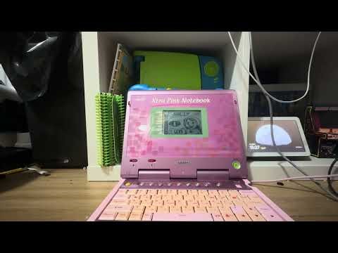 VTech Xtra Pink Notebook Startup/Shutdown