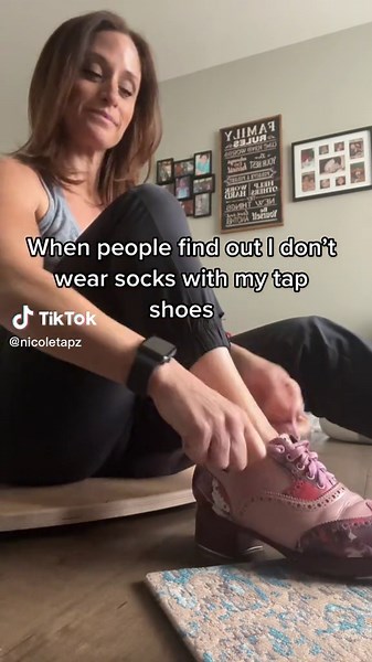 Tap Dance Shoes Without Socks - Dance to the Beat!