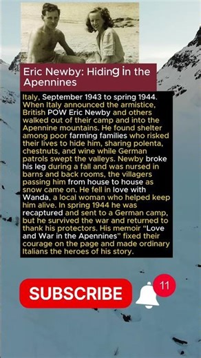 Eric Newby: Hiding in the Apennines