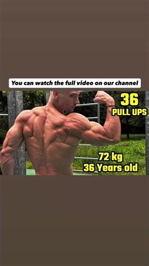 36 Pull Ups in One Set – Max True (Strict pull-ups)