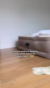 Not Ellie yelling at Kay’s belly at the end! 😂🤣 backstory ::: Kay and I were playing with Ellie in Bug’s room, because we finally got a lot of the mess removed (and also we were trying to wait for Ellie to get tired because it was her nap time)! We were playing with Ellie’s baby doll, made out of Kay’s Gigi’s old clothes, because we are trying to get Ellie used to being gentle to babies for when little bug is born! It’s so funny because sometimes Ellie is so gentle and whispers around the baby