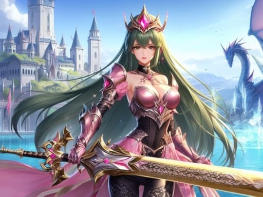 Play Golden Sword Princess | Free Online  Games. KidzSearch.com