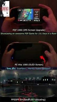 Showcasing an Amazing PSP Game for 151 Days! - Day 49 - Scarface: Money. Power. Respect. - #shorts