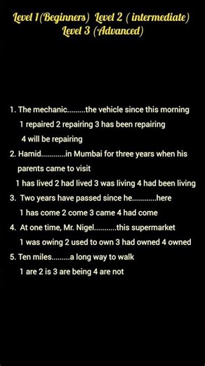 Tense Practice For All Exams | Use correct form of Verb #tense