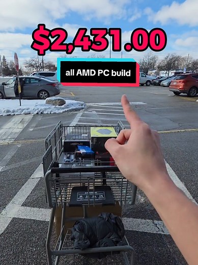 Let's put together the best AMD gaming PC we can in one stop for under $2500. Super excited to build in this infinity mirror case! @Micro Center #pc #pctips #pcbuilding #mryeester