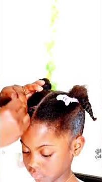 Cute Kids Hairstyles for Toddler Girls | Quick & Easy Hair Ideas #shorts