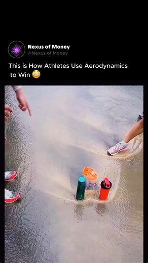 money nexus on Instagram: "This is perfect for a fast-scrolling audience on Reels. This isn't just teamwork, it's pure physics! 🚀 Athletes at the front break the wind, creating an "energy-saving tunnel" for everyone behind them. This is called drafting, and it's the secret to how teams conquer races. Tag a friend who needs to see this! ⬇️ #Aerodynamics #Physics #Science #Drafting #Slipstream #ScienceFacts #PhysicsFun #LearnOnInstagram#MindBlown #CoolFacts #DidYouKnow #SatisfyingVideos #Interest