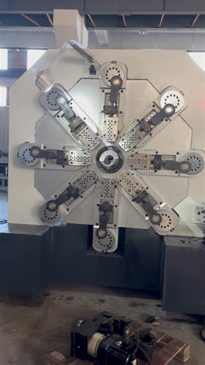 10 mm camless spring forming machine #yinfengmachine #springmachine #springcoilingmachine | Yin Feng