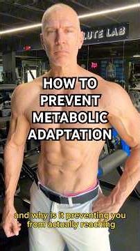 Metabolic Adaptation and Getting Shredded! #weightloss #fitness #fatloss #motivation