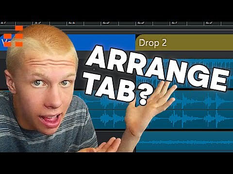 How to use the Arrangement Tab in Cakewalk by Bandlab