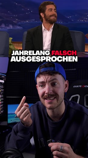 Wusstest du das? #schauspieler #richtigeaussprache #pronouncing #jakegyllenhaal