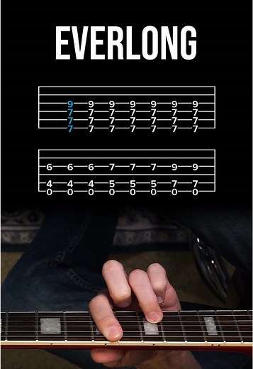 Everlong by Foo Fighters - Guitar Tab & Tutorial