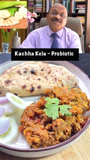 Srishty Garg on Instagram: "Best vegetable for probiotic … @dr.bimalchhajer explained benefits of kachha kela for multiple benefits 😂 . … . We tried to make this kachha kele Ka Bharta #recipe to include in your daily meals which you can make at home with easily available ingredients at home . . Comment for the Recipe in details … . . Made by @vikaskhannagroup in @masterchefindiaofficial …International Millet year 2023…😳😳😳👆 Tips in the end… 🙏🙏🙏👇👇👇😍😍😍🙏🙏🙏 Please save and comment if