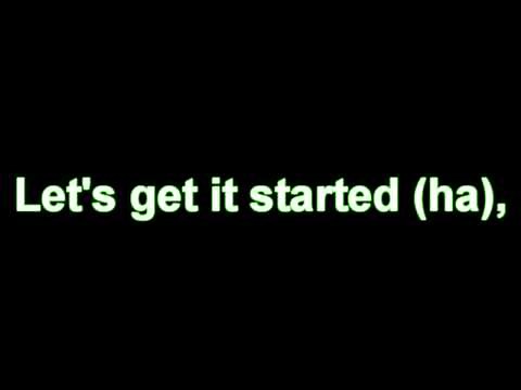 black eyed peas - lets get it, started with, /lyrics/