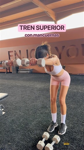 🔥8 Ejercicios con Mancuernas para Tren Superior | Brazos, Hombros, Espalda y Pecho