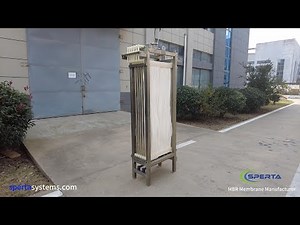 SPERTA 30m3/day MBR Membrane Bioreactor Installation Guide