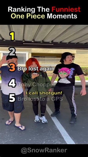 Ranking The Funniest One Piece Moments. (Pt-2)