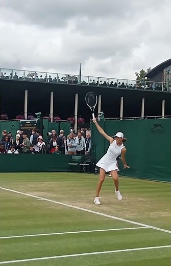 Lilly Tagger's One Handed Backhand #wta #tennis #backhand