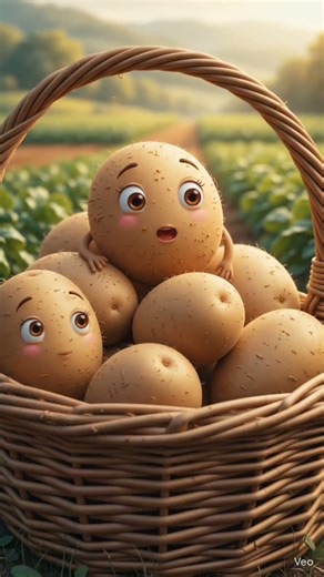 "Tiny Potato’s Big Dream 🥔✨ | A Heartwarming Story of Purpose" #shorts #shortfeed #aiart