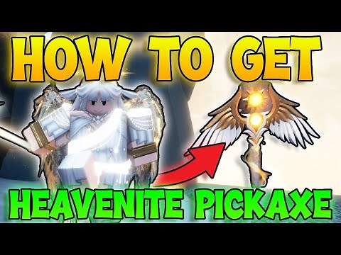 How To Get Heavenite Pickaxe FULL GUIDE The Forge! - How To Complete Full Maze The Forge Update!