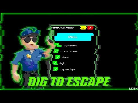 [NEW] Roblox Dig to Escape Script - Get any Items (Auto Pull All Items), Instant Escape | [Pastebin]