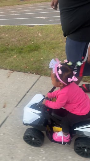 1.4K views · 56 reactions | My first love as a nana my baby riding her mini 4-wheeler | Monique Brumfield | Facebook
