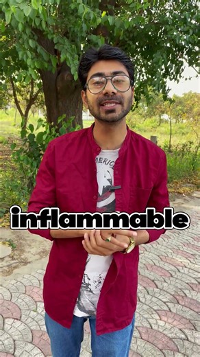 flammable vs inflammable #english #theenglishalpha #englishlearning #englishspeaking #englishvoca