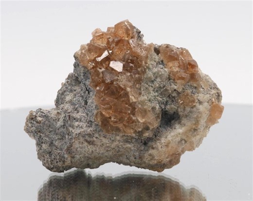 High Grade Hessonite Garnet Matrix Specimen – HG01