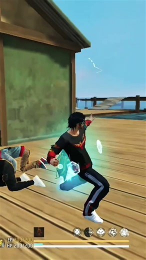 1v4 clutch #freefire