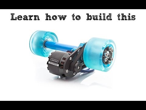 How to Install Electric Skateboard Motor Mount, Belt & Pulley | Instructional Guide