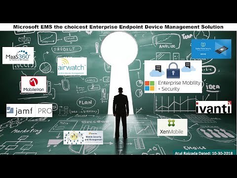 Microsoft EMS (Enterprise Mobility+Security) vs other MDM Solutions