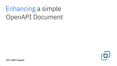 02 Creating an OpenAPI document tutorial: Enhancing a simple OpenAPI document