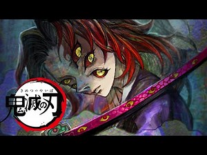 【鬼滅の刃】上弦の壱 黒死牟 厚塗り イラストメイキング【東京藝大生】