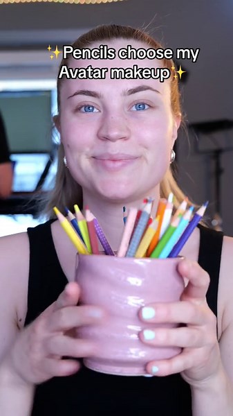 Avatar Makeup with Pencil Selection
