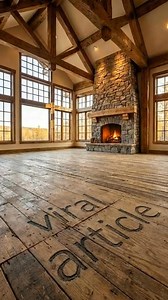 Wow! This leaves and birch branch flooring looks incredible! 🤯👏 | Creative Design Ideas