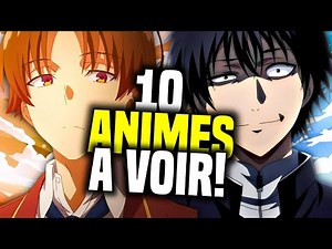 10 ANIMES LIKE CLASSROOM OF THE ELITE THAT YOU ABSOLUTELY MUST SEE!