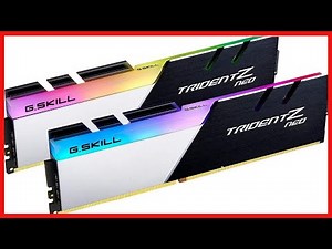 G.Skill Trident Z NEO Series 32GB (2 x 16GB) 288-Pin SDRAM DDR4 4000 (PC4-32000) CL18-22-22-42 1.40V