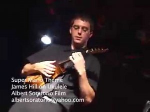 James Hill playing Super Mario Theme (Ukulele)