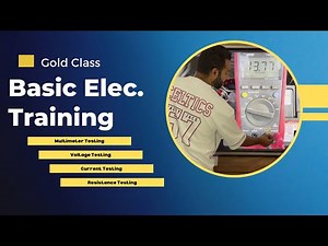 Electrical Training - Multimeter, Voltage, Current, And Resistance Testing