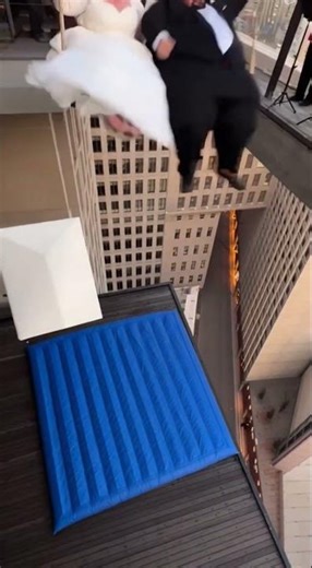 TERRIFYING: Swing Snaps on Skyscraper Edge! 😱🏗️💔